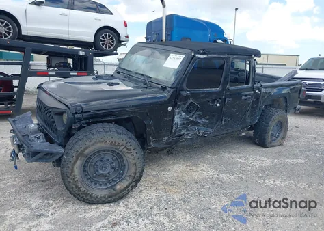 2021 Jeep Gladiator Sport S 4X4 из США, поврежденный, VIN 1C6HJTAG1ML602561